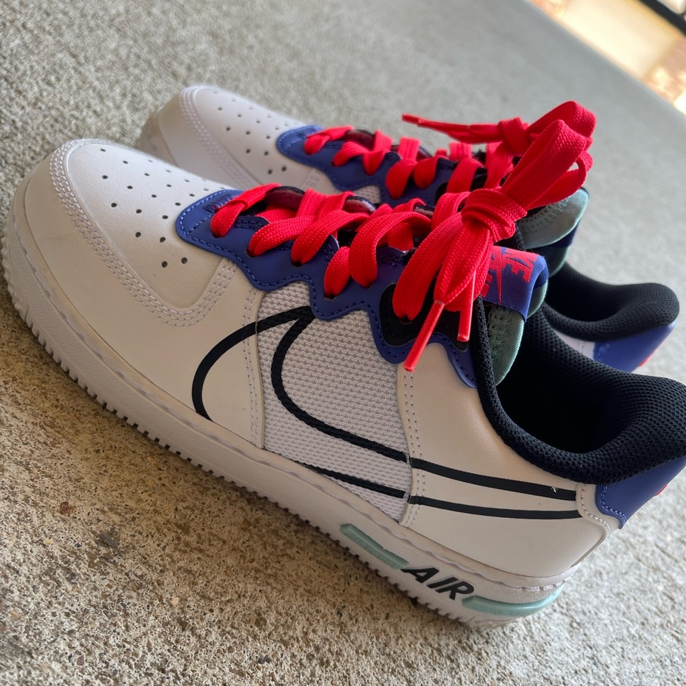 AF1 Nike React D/MS/X Boys 4y